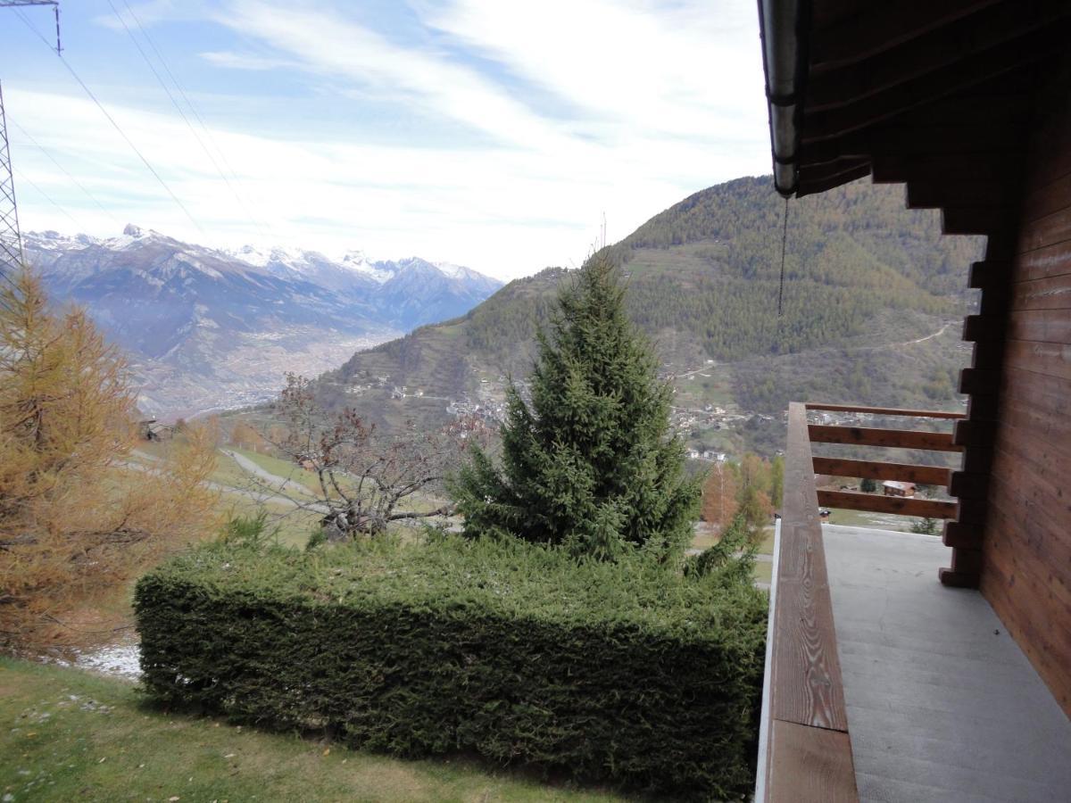 Chalet Le Fertin La Tzoumaz Luaran gambar