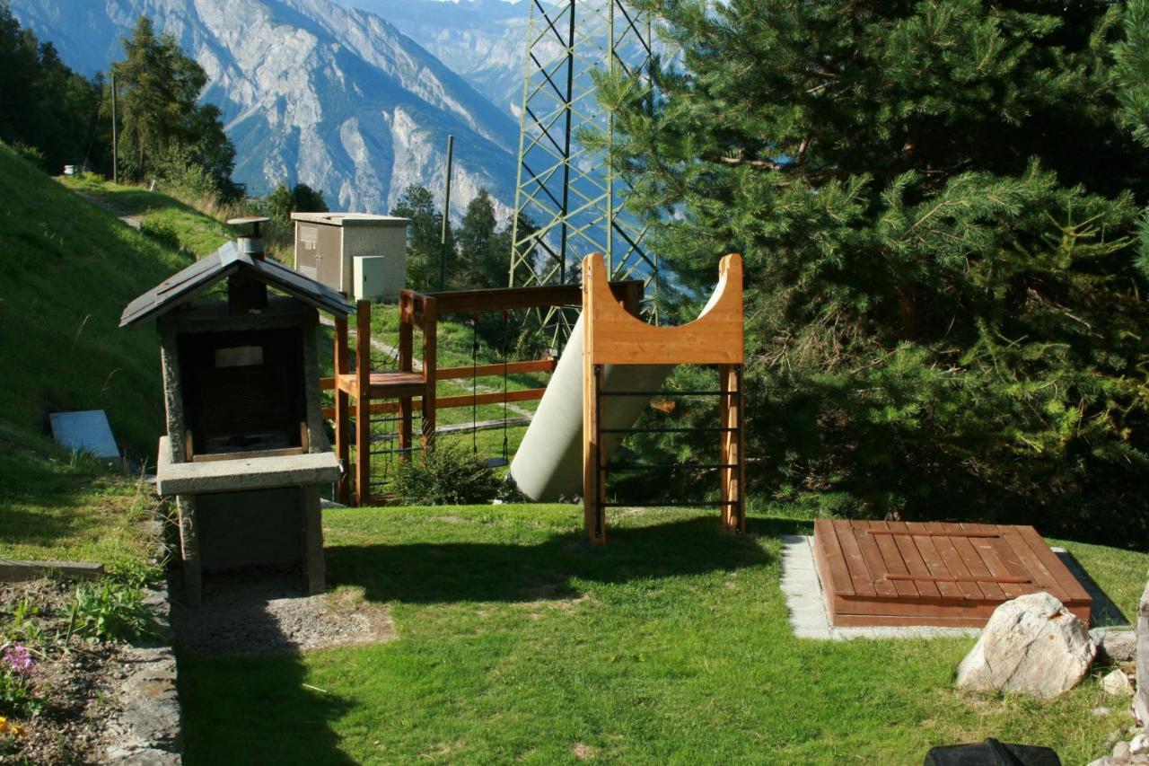 Chalet Le Fertin La Tzoumaz Luaran gambar