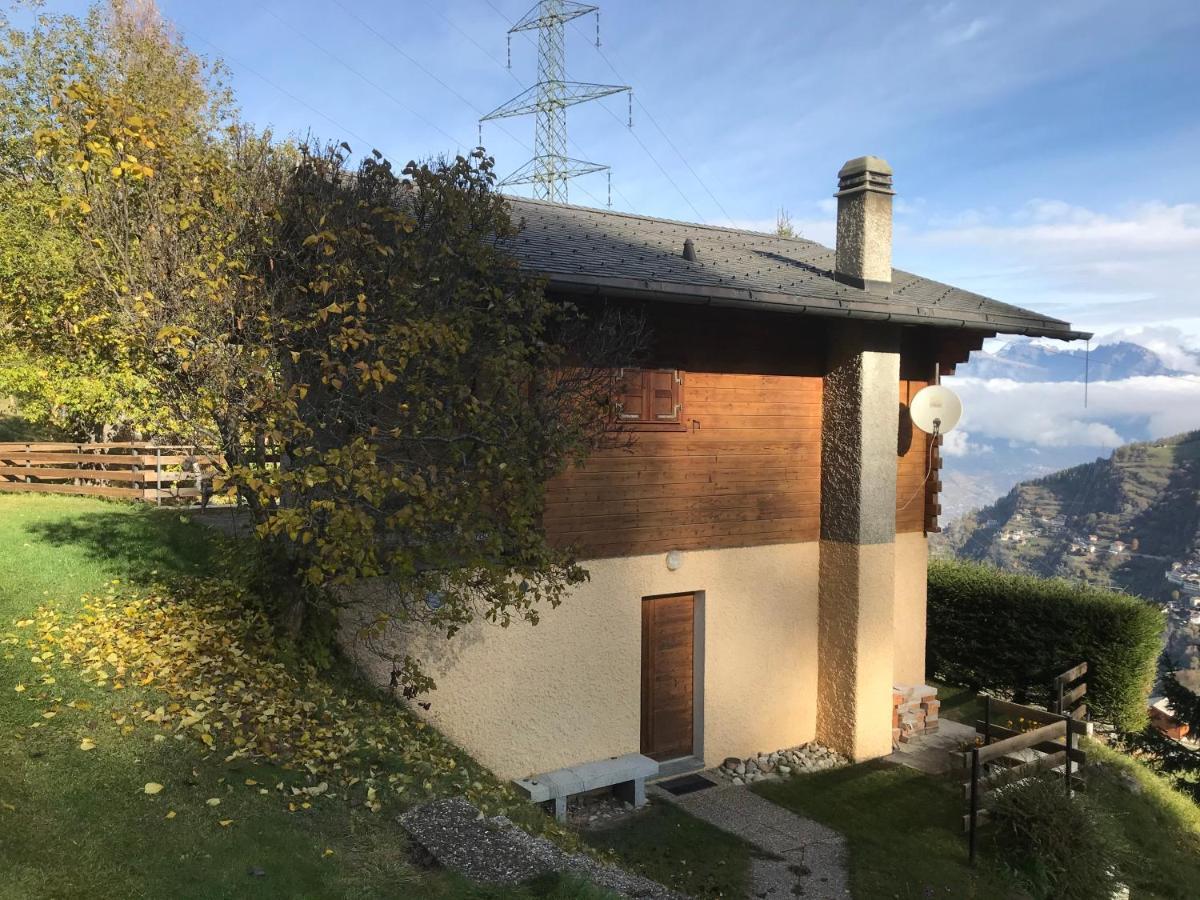 Chalet Le Fertin La Tzoumaz Luaran gambar