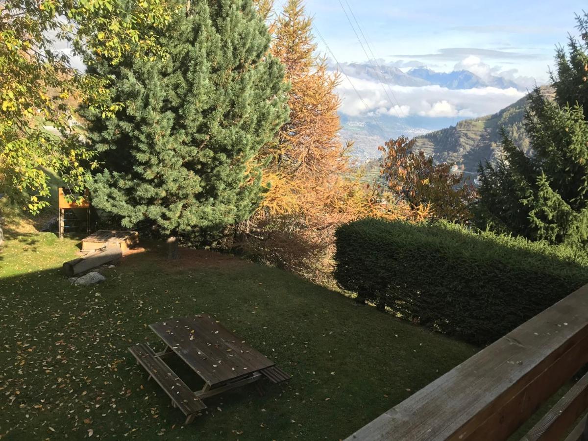 Chalet Le Fertin La Tzoumaz Luaran gambar